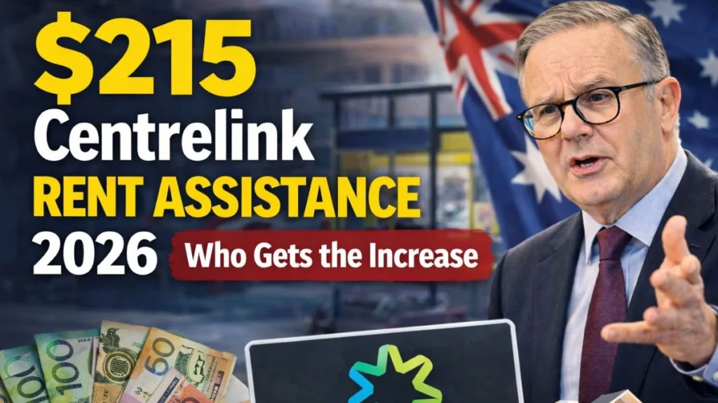 $215 Centrelink Rent Assistance 2026 Who Gets the Increase
