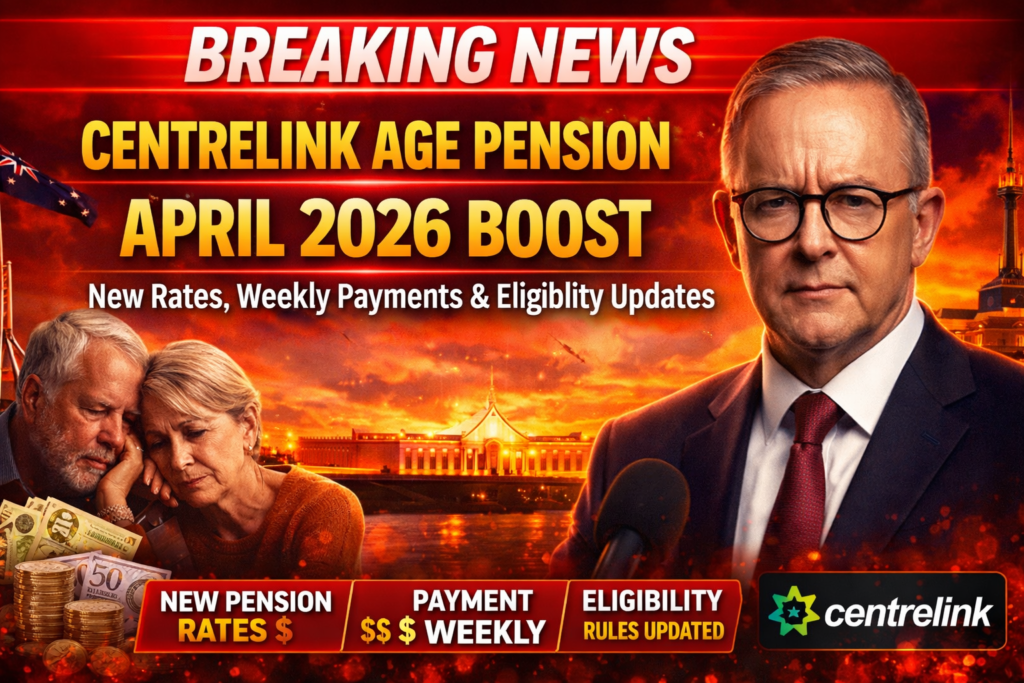 Centrelink Age Pension April 2026 Boost: New Rates, Weekly Payments & Eligibility Updates