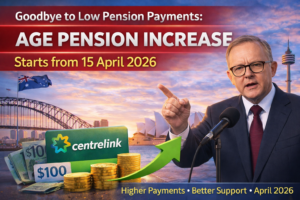 Goodbye to Low Pension Payments: Age Pension Increase Starts from 15 April 2026